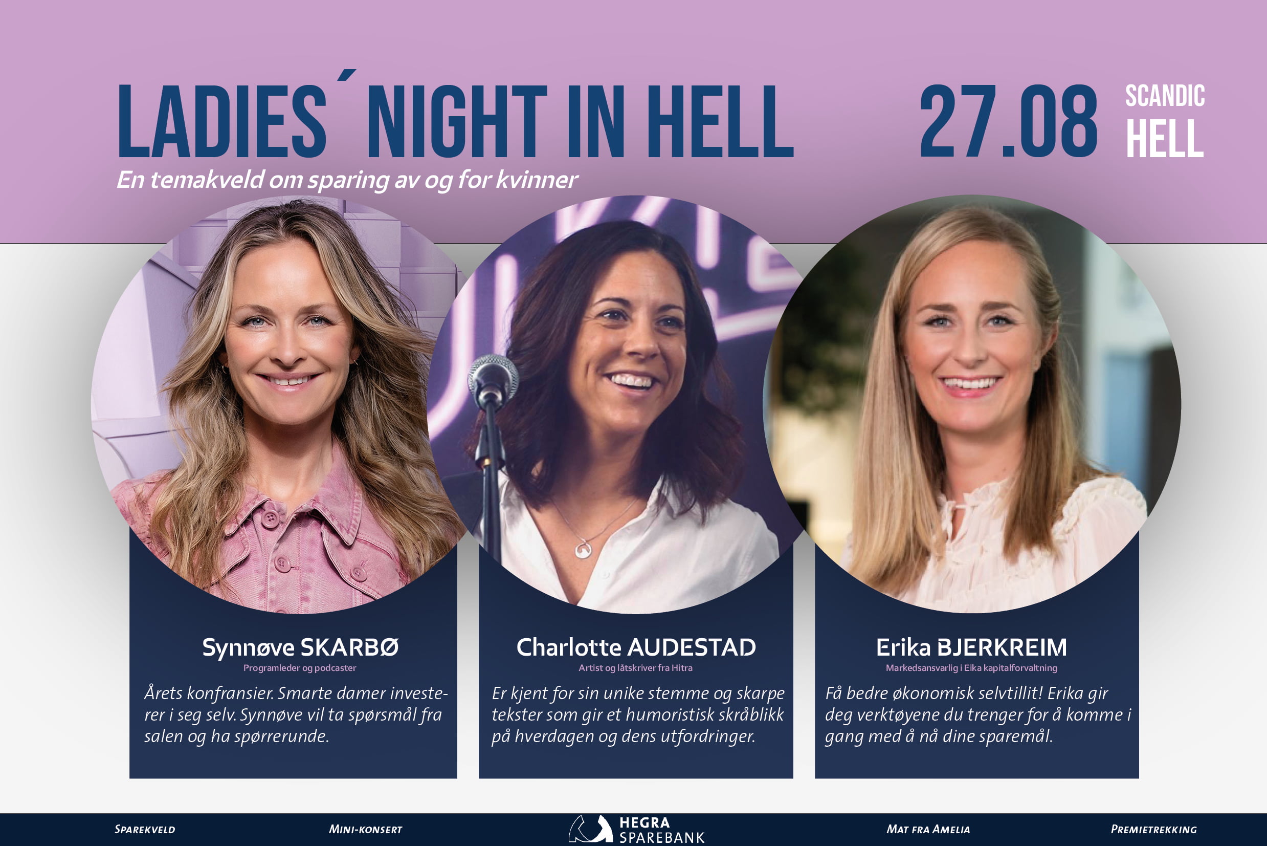 Kundearrangementbanner Hegra Sparebank