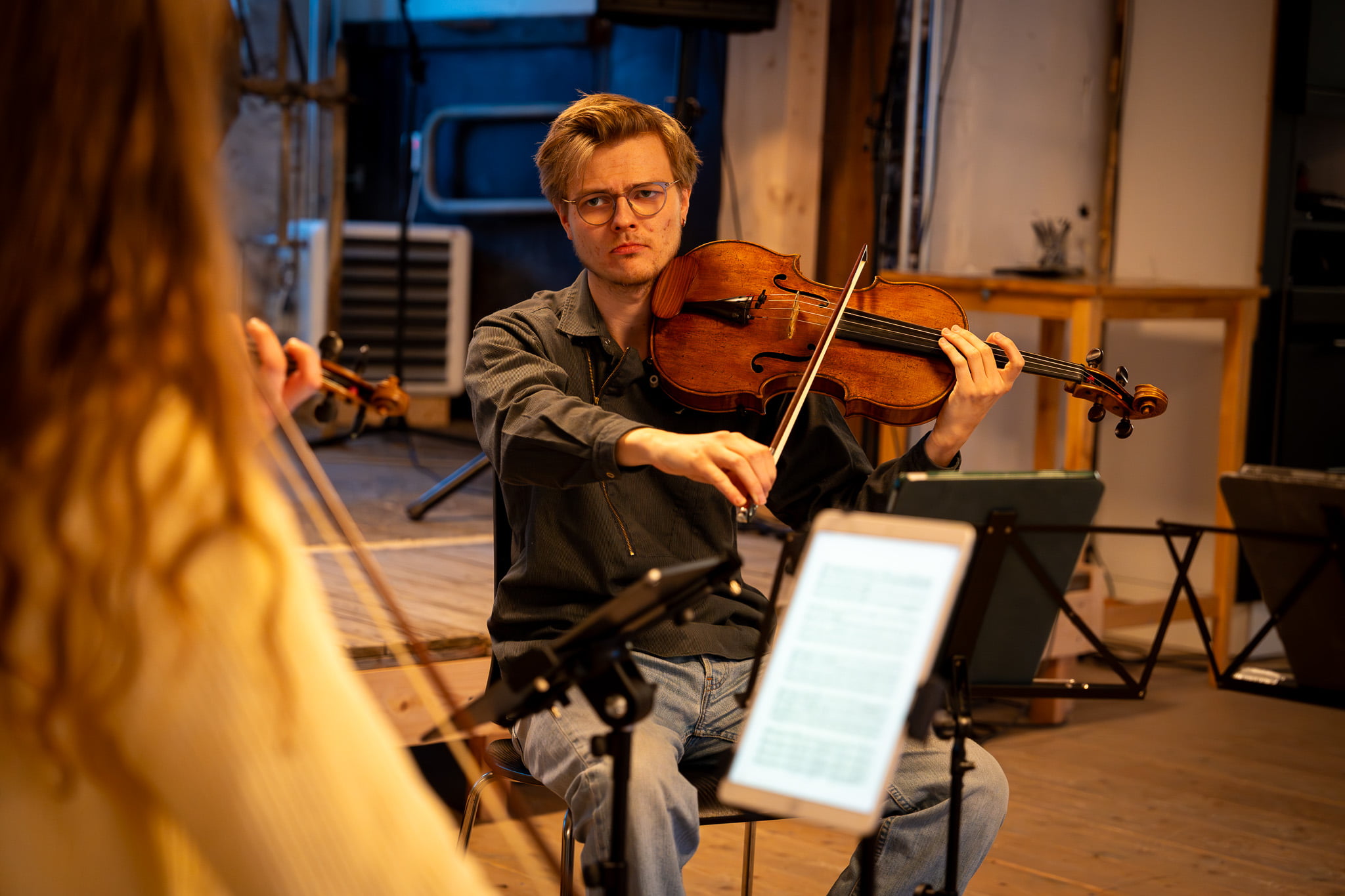 Hell kammermusikk på Ersgard øver til sin første festivalhelg