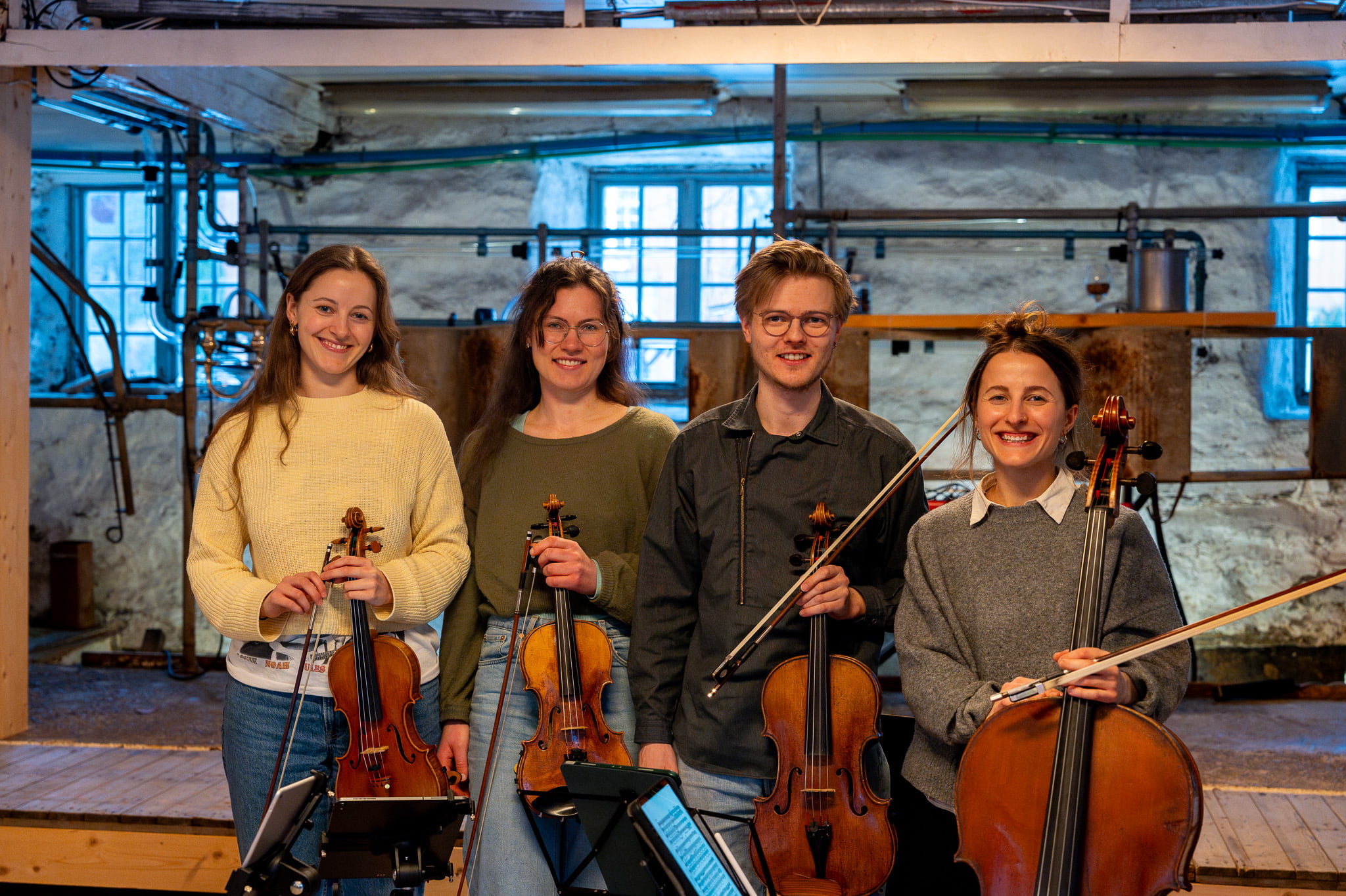 Hell kammermusikk på Ersgard øver til sin første festivalhelg