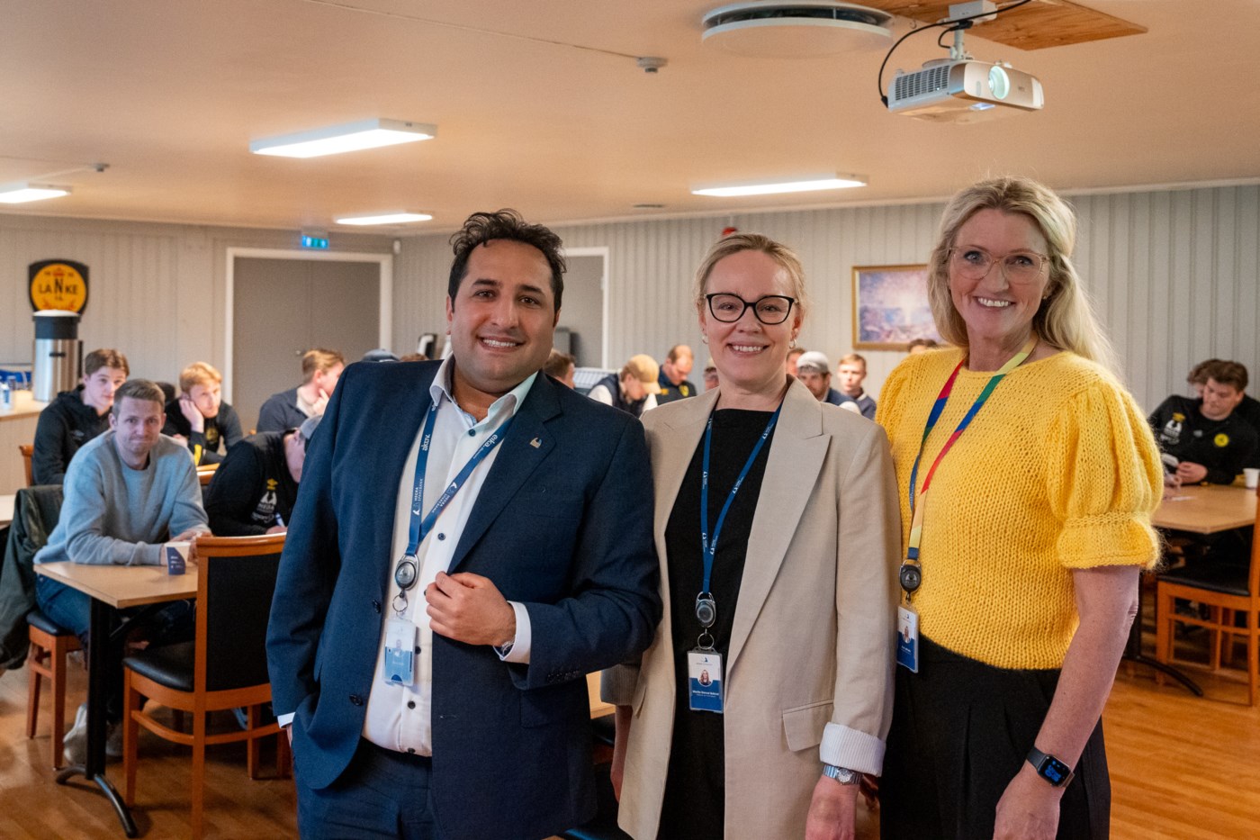 David smith, Marthe balstad og Kari Hognes Løkholm