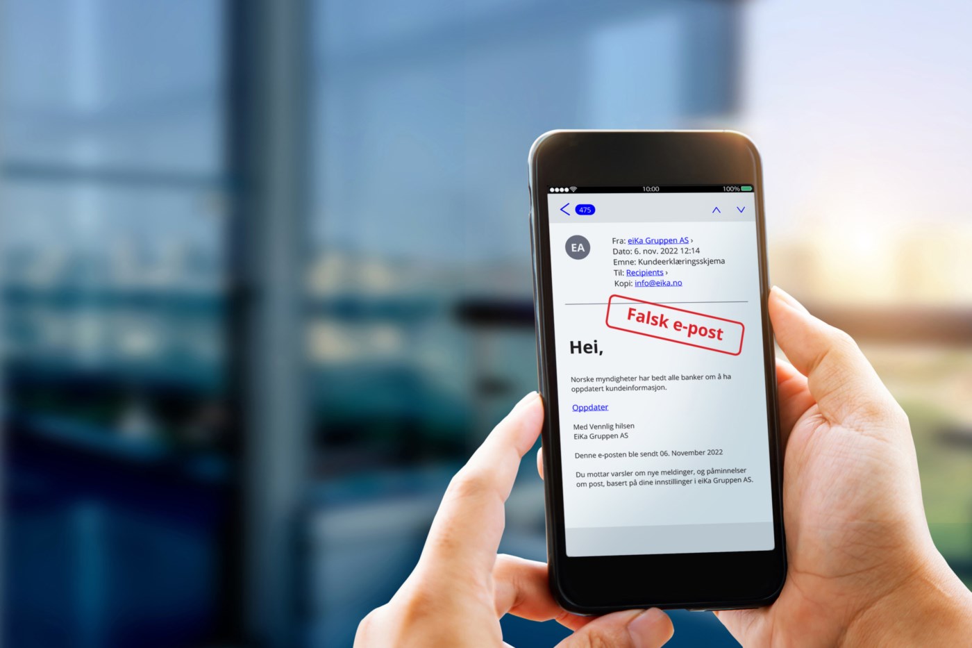 Falsk e-post